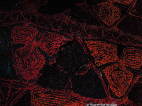 Kilim Red Hand Tufted 54 X 86  Area Rug 100-110032 Image 9