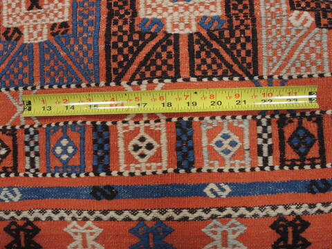 Kilim Red Hand Tufted 410 X 76  Area Rug 100-110034 Image 8