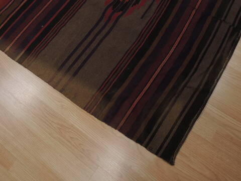 Kilim Brown Hand Tufted 46 X 88  Area Rug 100-110036 Image 4