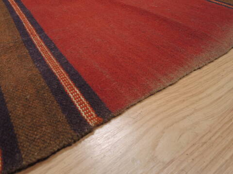 Kilim Brown Hand Tufted 46 X 88  Area Rug 100-110036 Image 7