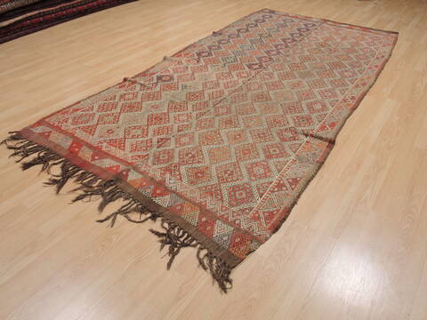 Kilim Brown Flat Woven 41 X 71  Area Rug 100-110047 Image 2