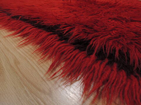 Gabbeh Red Flat Woven 45 X 80  Area Rug 100-110051 Image 4