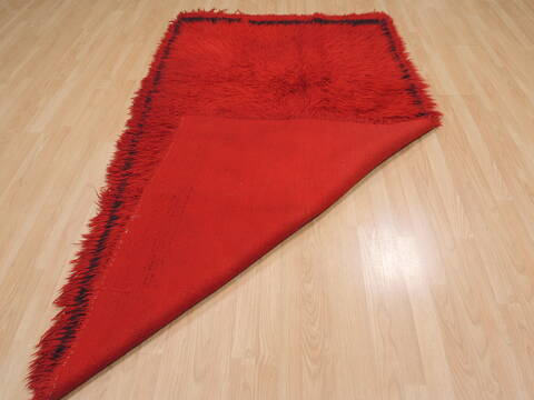 Gabbeh Red Flat Woven 45 X 80  Area Rug 100-110051 Image 9