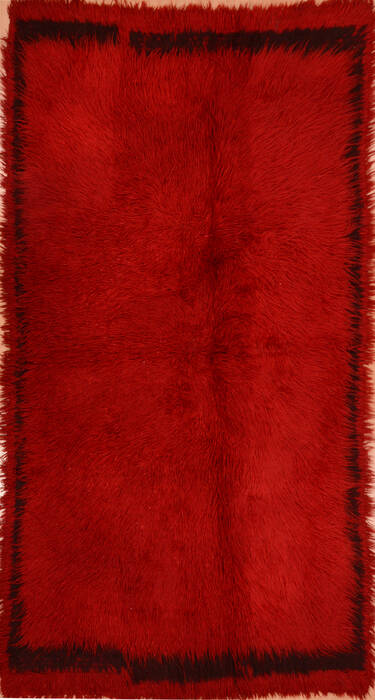 Gabbeh Red Flat Woven 45 X 80  Area Rug 100-110051 Image 0