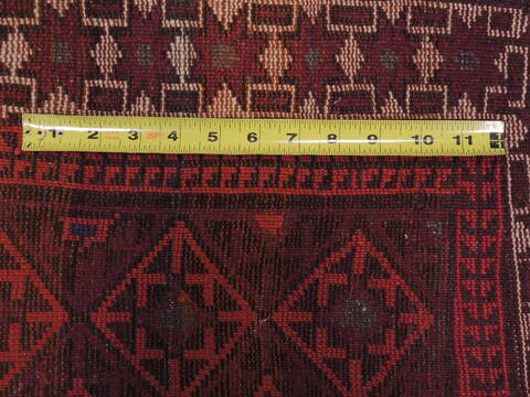 Baluch Purple Hand Knotted 35 X 52  Area Rug 100-110063 Image 6