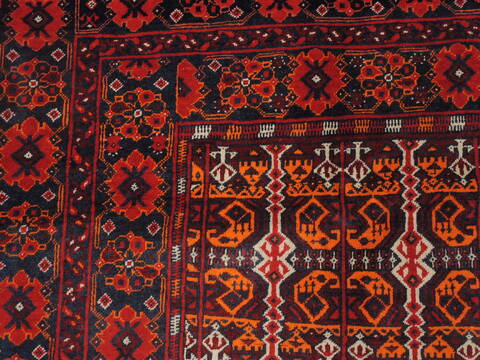 Khan Mohammadi Multicolor Hand Knotted 58 X 81  Area Rug 100-110079 Image 4