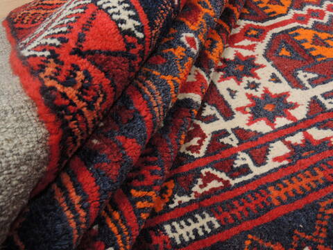 Khan Mohammadi Multicolor Hand Knotted 58 X 81  Area Rug 100-110079 Image 5