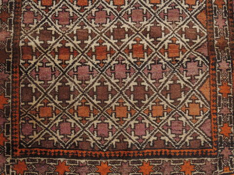 Khan Mohammadi Multicolor Hand Knotted 37 X 64  Area Rug 100-110083 Image 5