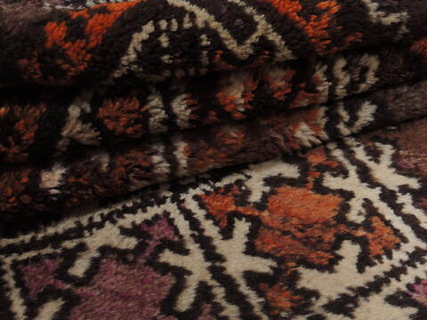 Khan Mohammadi Multicolor Hand Knotted 37 X 64  Area Rug 100-110083 Image 7