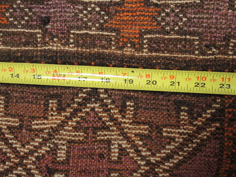 Khan Mohammadi Multicolor Hand Knotted 37 X 64  Area Rug 100-110083 Image 9
