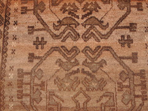 Baluch Brown Hand Knotted 311 X 69  Area Rug 100-110099 Image 6