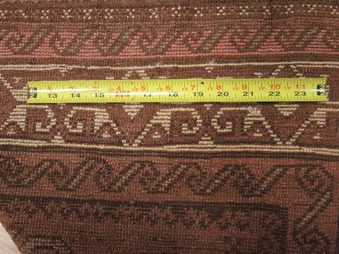 Baluch Brown Hand Knotted 311 X 69  Area Rug 100-110099 Image 9