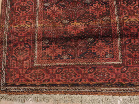 Baluch Brown Hand Knotted 35 X 57  Area Rug 100-110107 Image 5