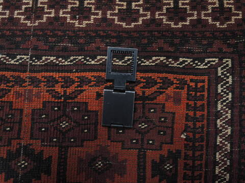Khan Mohammadi Orange Hand Knotted 37 X 76  Area Rug 100-110110 Image 11