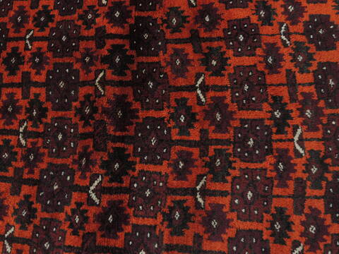 Khan Mohammadi Orange Hand Knotted 37 X 76  Area Rug 100-110110 Image 9
