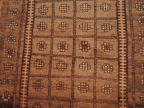 Baluch Brown Hand Knotted 310 X 70  Area Rug 100-110122 Image 7
