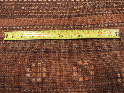Baluch Brown Hand Knotted 310 X 70  Area Rug 100-110122 Image 9