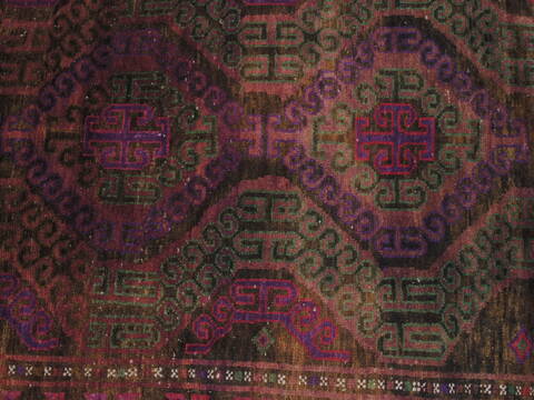 Baluch Green Hand Knotted 33 X 63  Area Rug 100-110125 Image 7