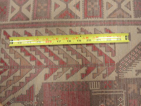 Baluch Beige Hand Knotted 34 X 61  Area Rug 100-110126 Image 11