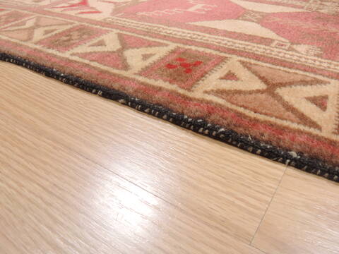 Baluch Beige Hand Knotted 34 X 61  Area Rug 100-110126 Image 9