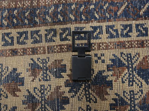 Baluch Beige Hand Knotted 31 X 64  Area Rug 100-110129 Image 10