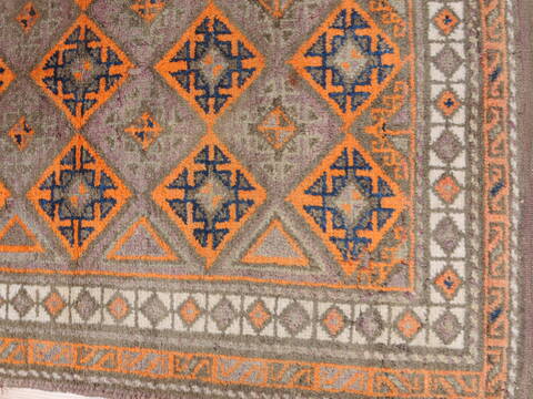 Baluch Blue Hand Knotted 32 X 47  Area Rug 100-110146 Image 4