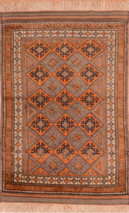 Baluch Blue Hand Knotted 32 X 47  Area Rug 100-110146 Image 0