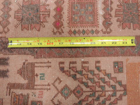 Baluch Beige Hand Knotted 37 X 68  Area Rug 100-110160 Image 11