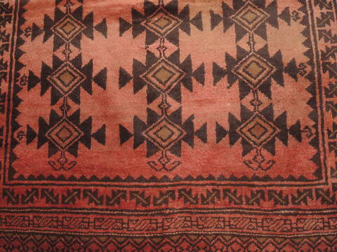 Baluch Red Hand Knotted 41 X 65  Area Rug 100-110163 Image 6
