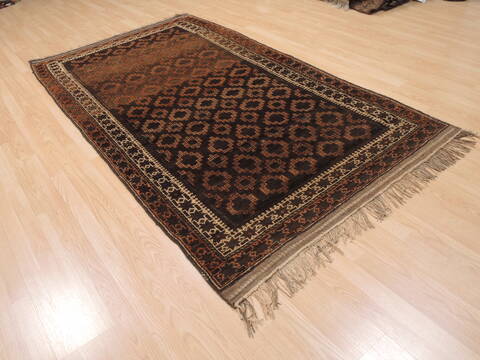 Baluch Red Hand Knotted 46 X 711  Area Rug 100-110165 Image 3