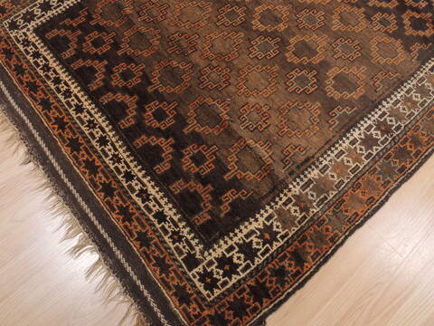 Baluch Red Hand Knotted 46 X 711  Area Rug 100-110165 Image 7