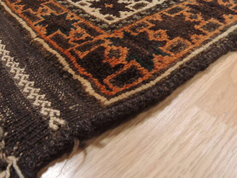 Baluch Red Hand Knotted 46 X 711  Area Rug 100-110165 Image 9
