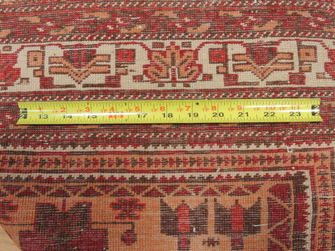 Baluch Beige Hand Knotted 32 X 60  Area Rug 100-110170 Image 3