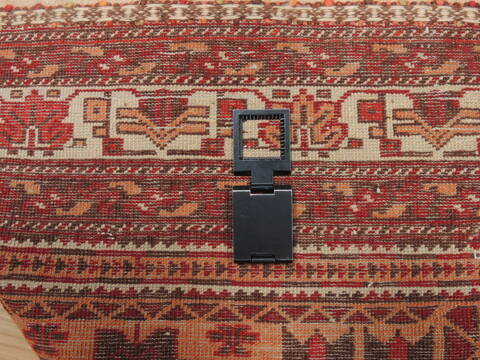 Baluch Beige Hand Knotted 32 X 60  Area Rug 100-110170 Image 4