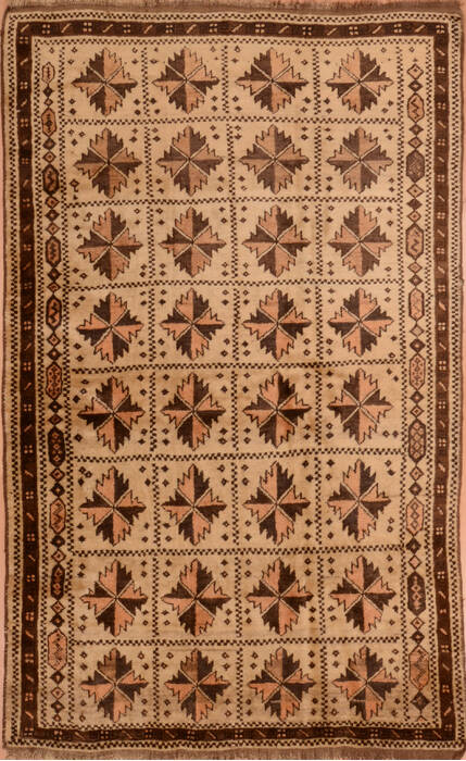 Baluch Beige Hand Knotted 44 X 74  Area Rug 100-110171 Image 0