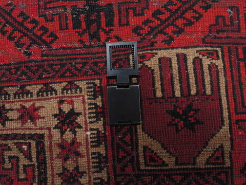 Baluch Beige Runner Hand Knotted 33 X 67  Area Rug 100-110181 Image 11