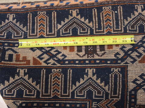Baluch Brown Hand Knotted 39 X 66  Area Rug 100-110189 Image 10