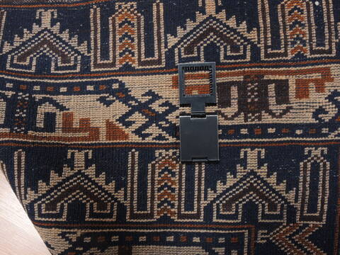 Baluch Brown Hand Knotted 39 X 66  Area Rug 100-110189 Image 11