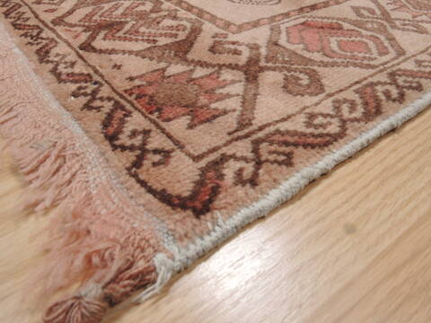 Baluch Beige Hand Knotted 33 X 60  Area Rug 100-110190 Image 4