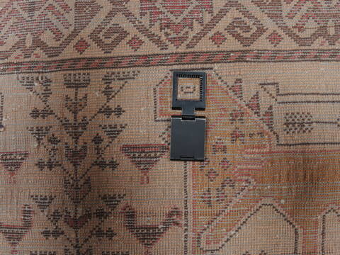 Baluch Beige Hand Knotted 33 X 60  Area Rug 100-110190 Image 7