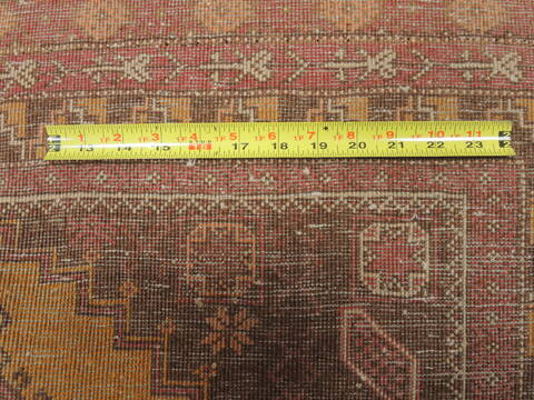 Baluch Yellow Hand Knotted 35 X 59  Area Rug 100-110195 Image 5