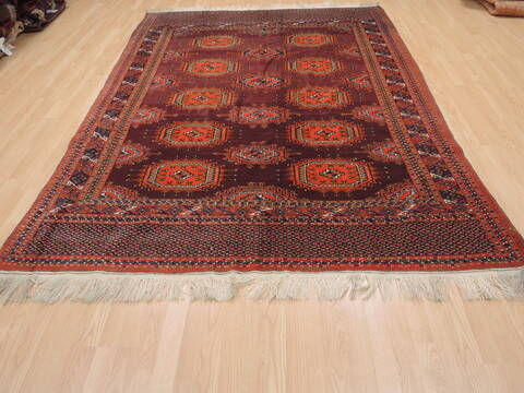 Baluch Red Hand Knotted 64 X 94  Area Rug 100-110198 Image 11