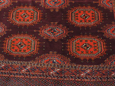 Baluch Red Hand Knotted 64 X 94  Area Rug 100-110198 Image 1