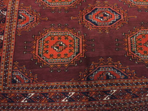 Baluch Red Hand Knotted 64 X 94  Area Rug 100-110198 Image 4
