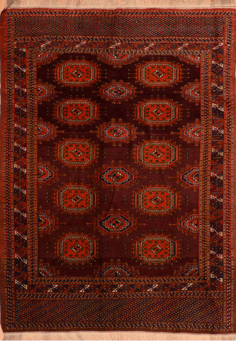 Baluch Red Hand Knotted 64 X 94  Area Rug 100-110198 Image 0