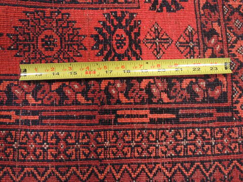 Khan Mohammadi Orange Hand Knotted 39 X 56  Area Rug 100-110218 Image 11