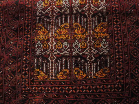 Baluch Brown Hand Knotted 36 X 69  Area Rug 100-110221 Image 3