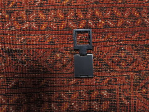 Baluch Brown Hand Knotted 36 X 69  Area Rug 100-110221 Image 8