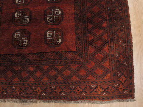 Baluch Brown Hand Knotted 311 X 65  Area Rug 100-110222 Image 5