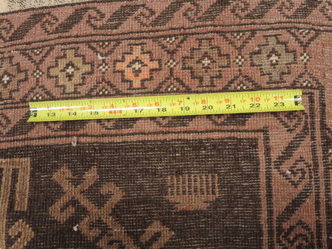 Baluch Brown Hand Knotted 37 X 511  Area Rug 100-110229 Image 10